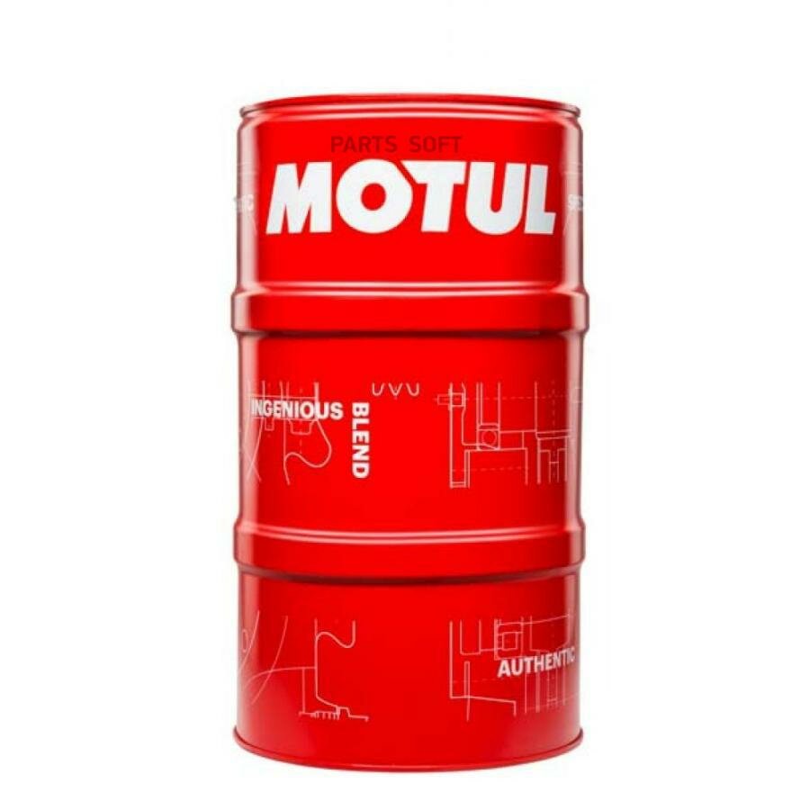 Масло моторное motul 4100 turbolight 10w-40 60 л 108633