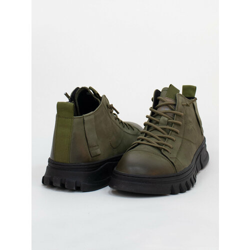 Ботинки Clemento, размер 42, зеленый