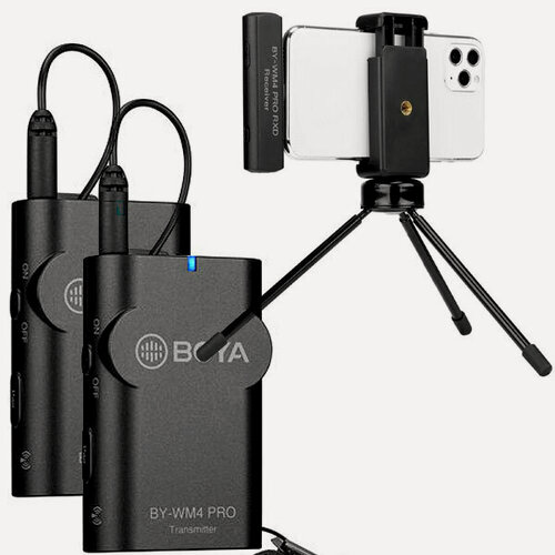 Изображение товара Микрофон BOYA BY-WM4 Pro-K4 (радиосистема)