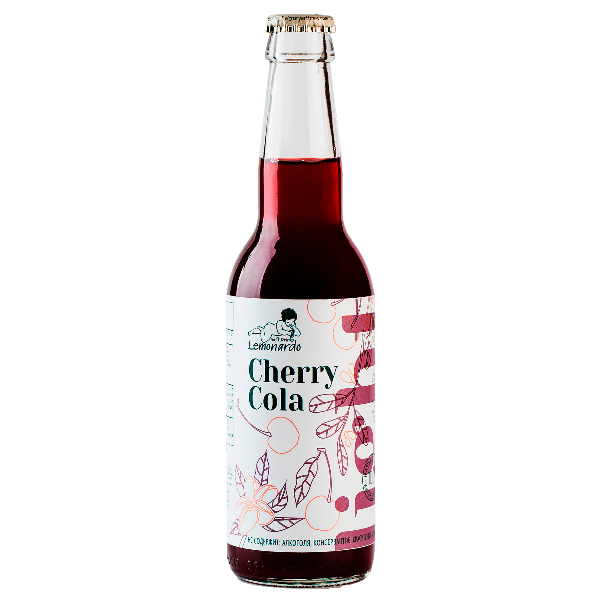 Лимонад "Cherry Cola Light" Lemonardo 330 мл