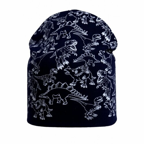 фото Шапка marsel, размер 48-50, черный