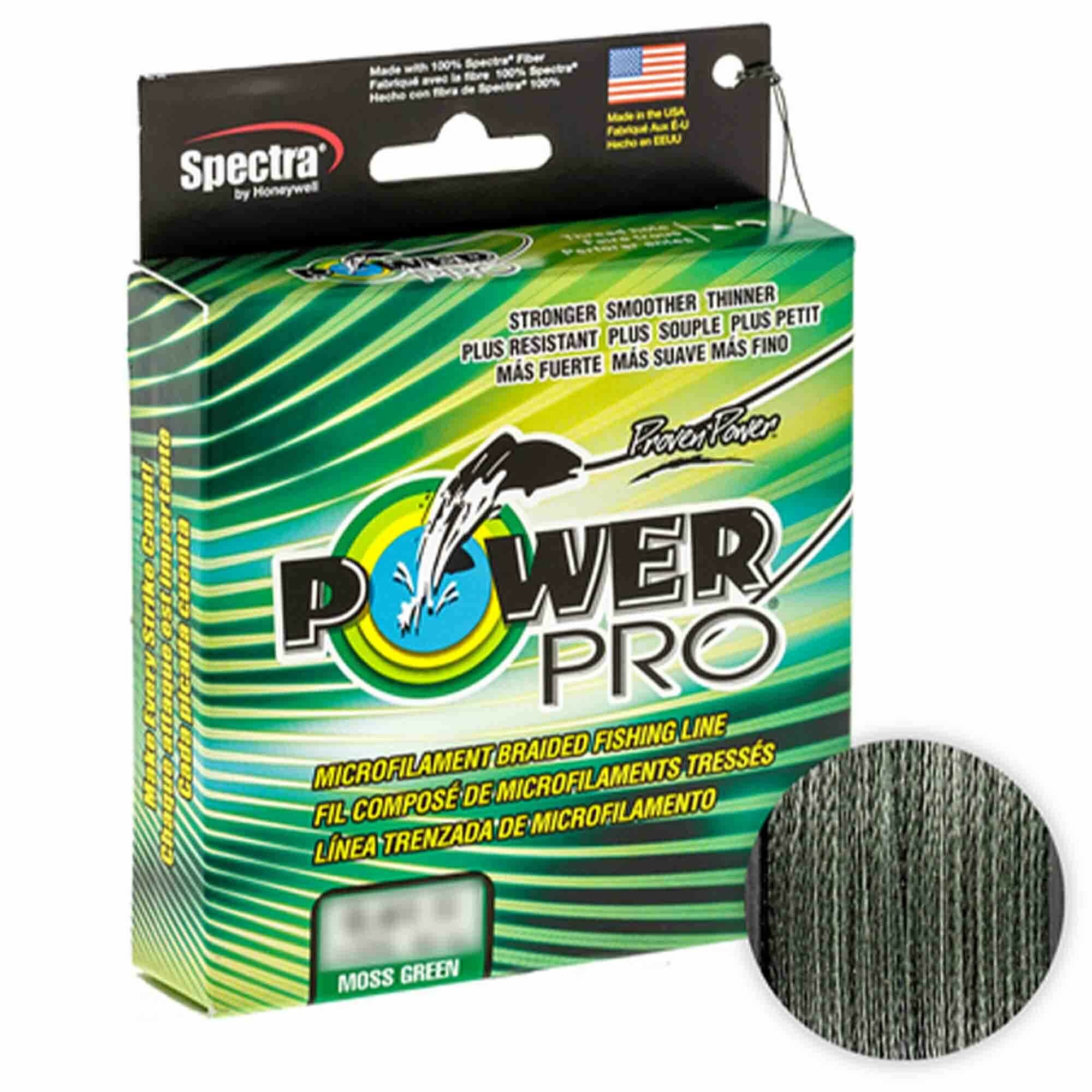 Леска плетеная POWER PRO 135м зеленая 0.08 4кг — фото 6