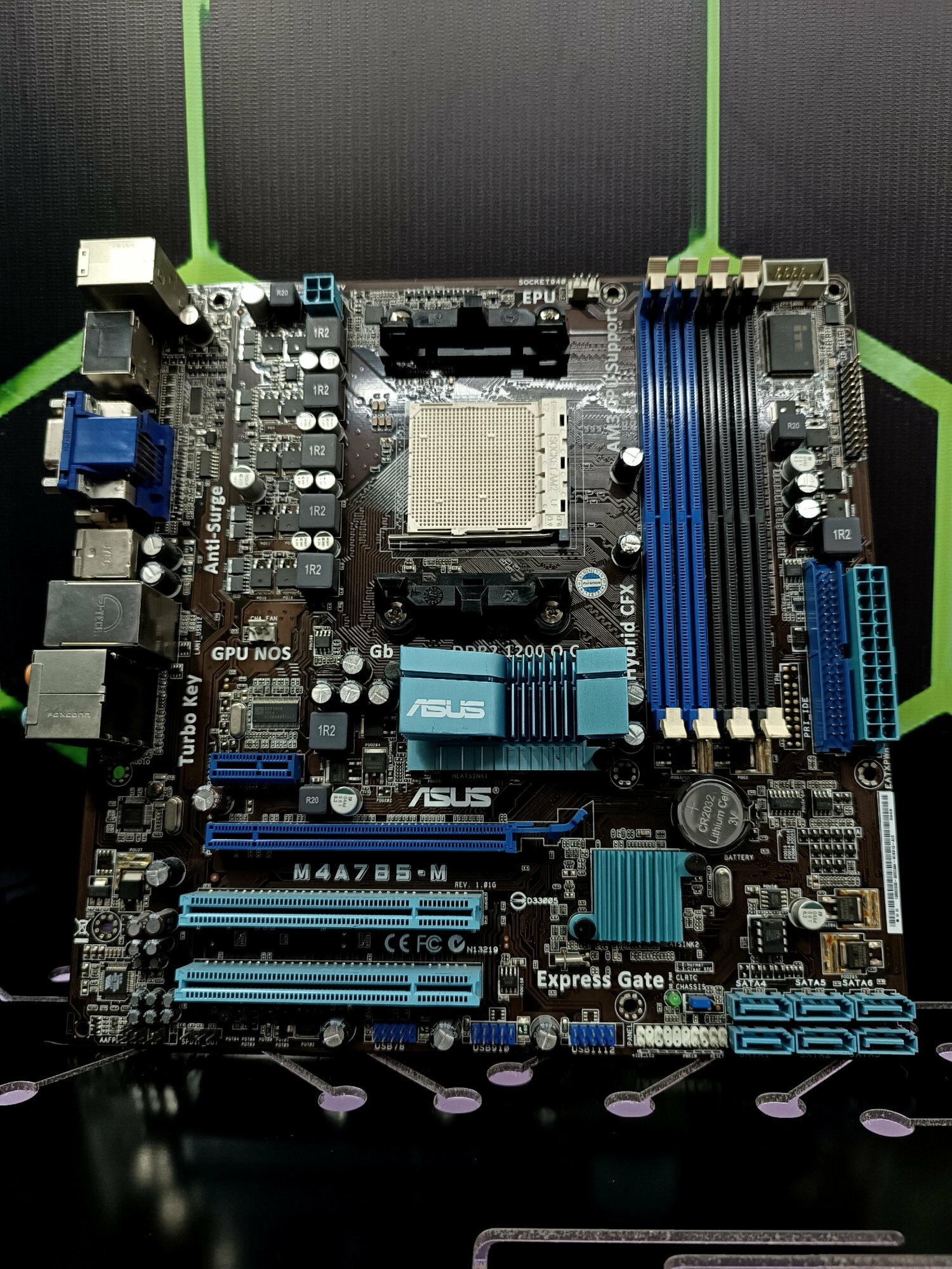 Материнская плата ASUS M4A785-M AM3 mATX