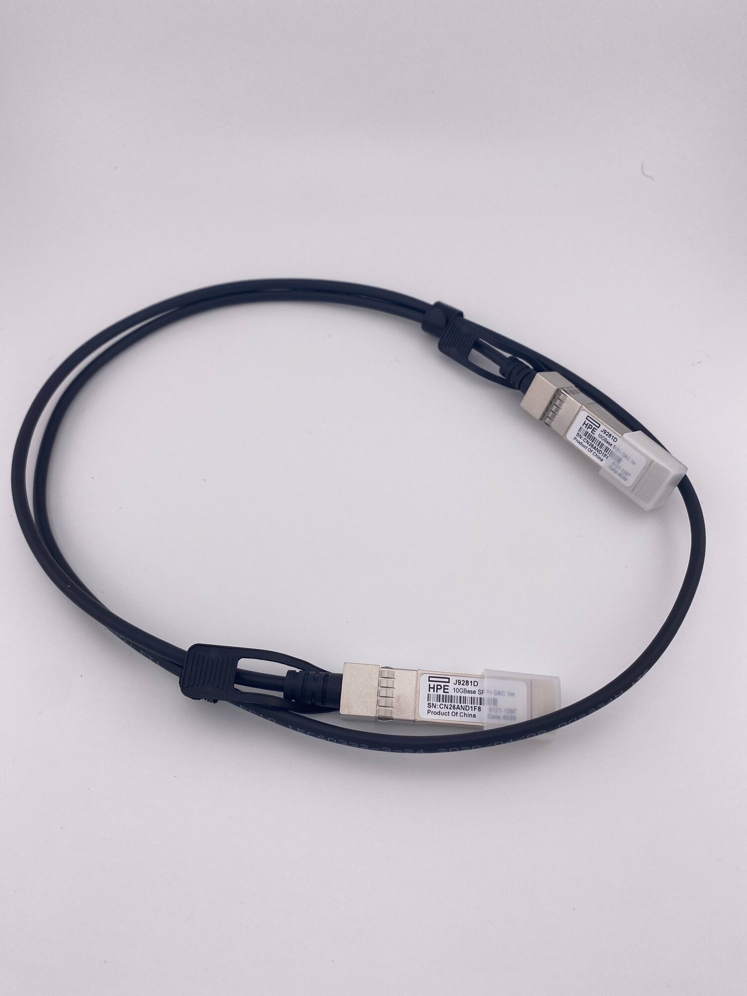 Кабель HPE Aruba 10G SFP+ to SFP+ 1m J9281D