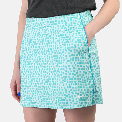 Юбка-шорты NIKE Dri-FIT UV Womens Golf Skirt, размер XS, голубой