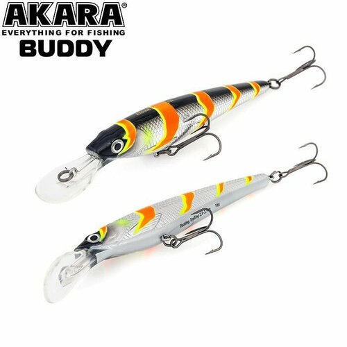 Воблер Akara Buddy 85F 9гр. A106 воблер akara buddy 85f цвет a83 8 см 9 г