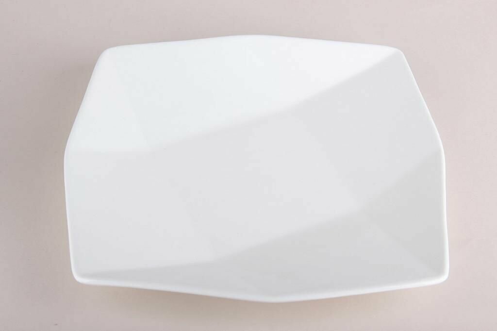 фото Блюдо квадрат 23см Общепит Коралл керамика HoReCa