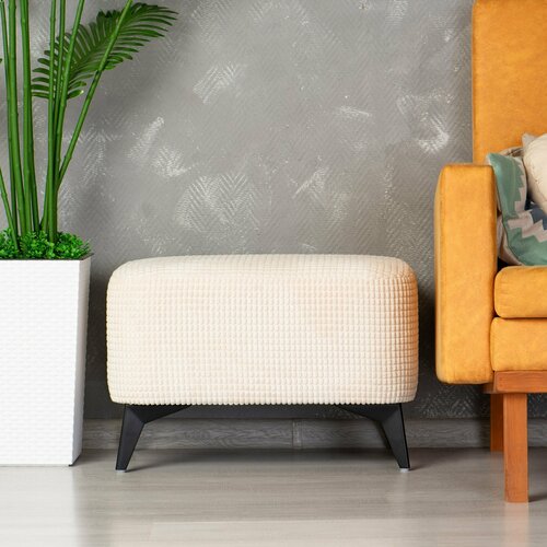 Пуфик для прихожей Монца черный