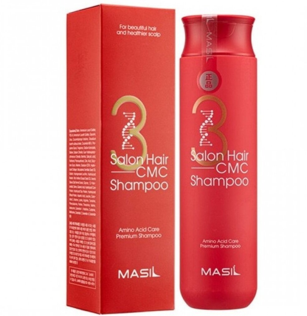 Masil Шампунь для волос с аминокислотами Masil 3 Salon Hair Cmc Shampoo, 300 мл