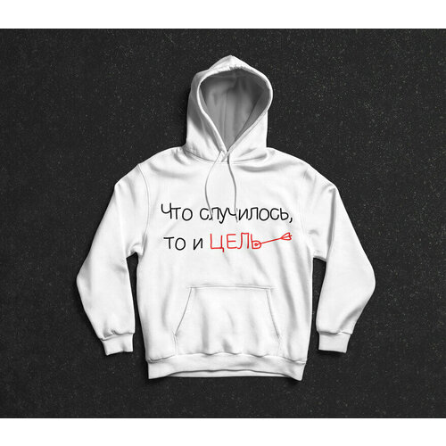 фото Худи goodbrelok, размер 46, белый