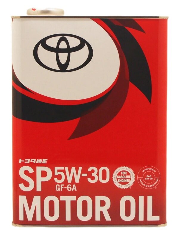 Полусинтетическое моторное масло TOYOTA SP 5W-30, 4 л, 1 шт.