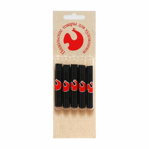 Соус черный набор 5 штук длина65 1мм диаметр 105 06 мм в блистере 568₽