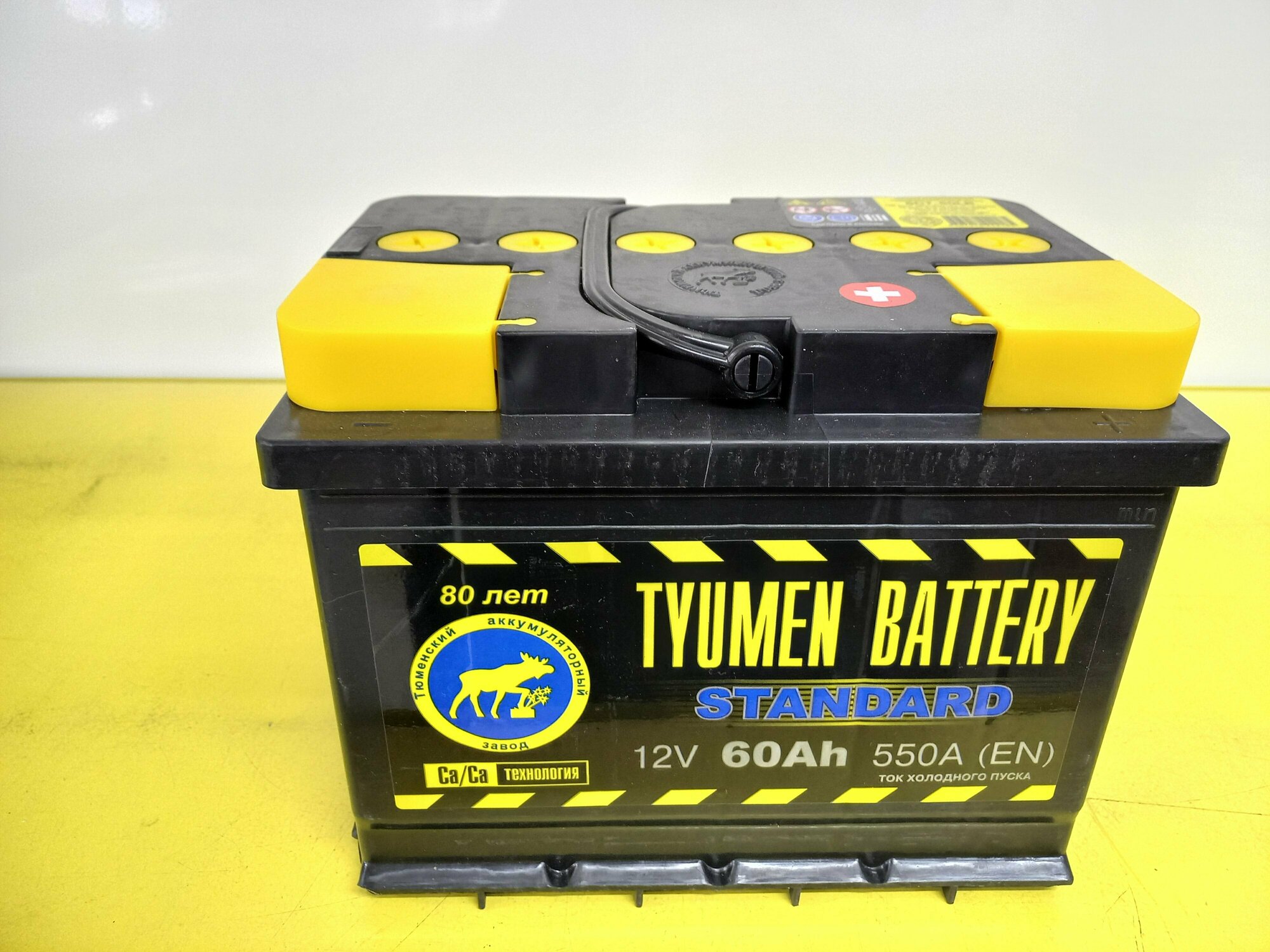 Аккумулятор TYUMEN BATTERY STANDARD 6CT-60LR 550А оп 242х175х190