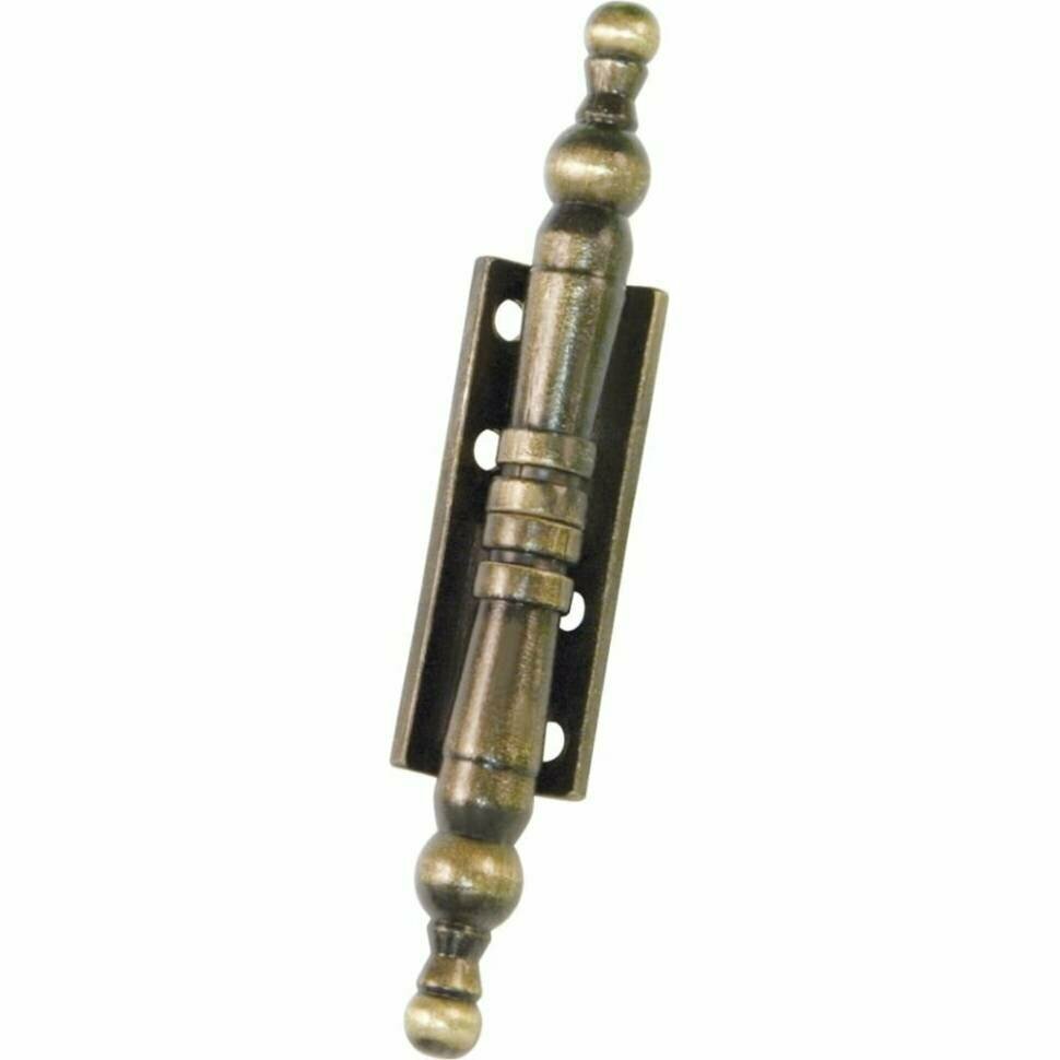 фото Мебельная накладная петля Amig антик 555-100х50А