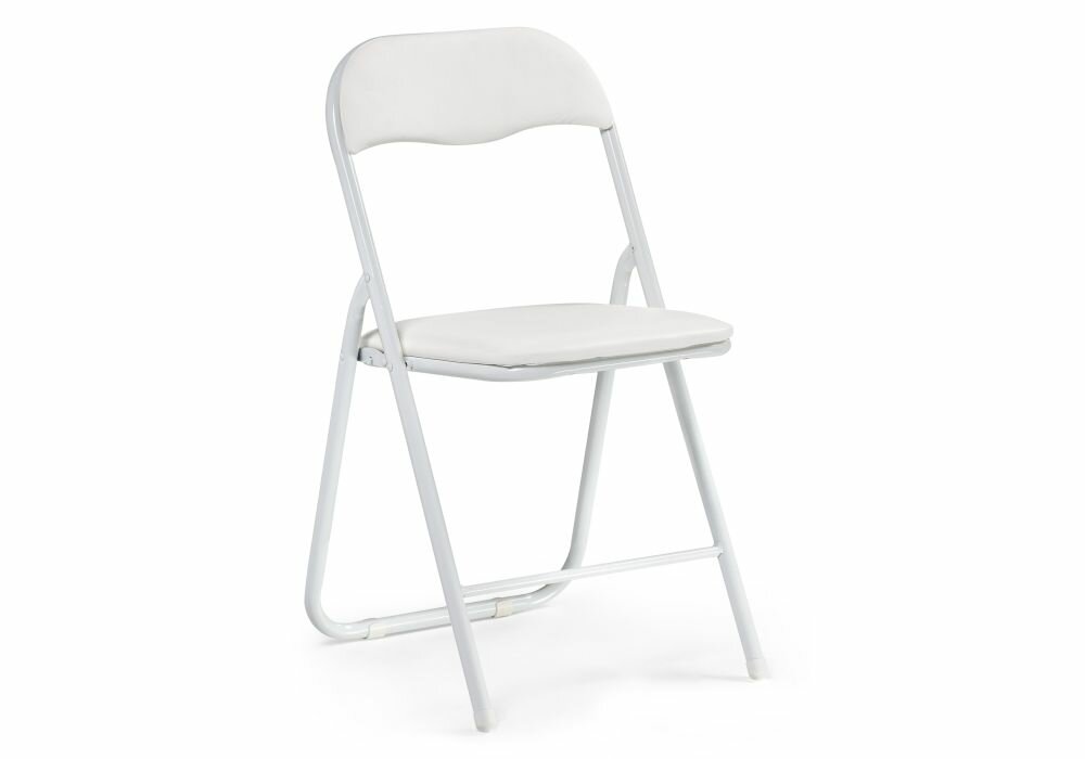 Стул на металлокаркасе Woodville Fold 1 складной white/white