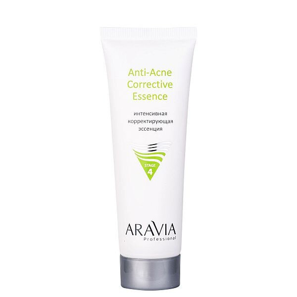 Aravia Professional Интенсивная корректирующая эссенция для жирной и проблемной кожи Anti-Acne Corrective Essence, 50 мл (Aravia Professional, ) - фото №1