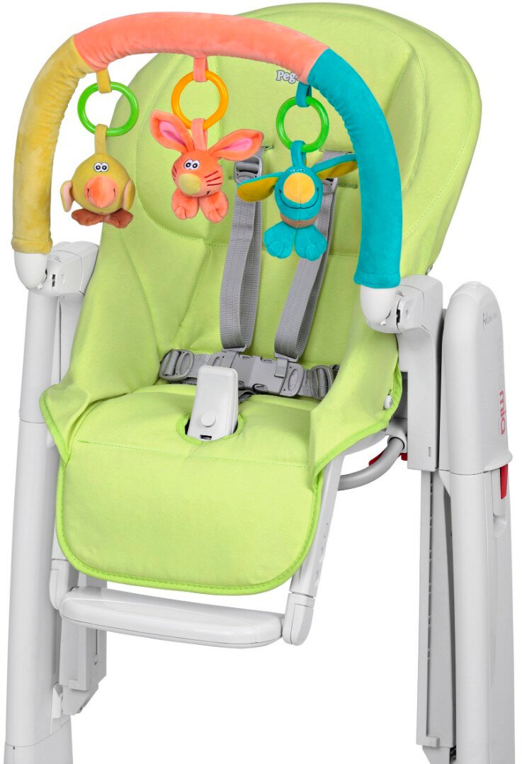 Накидка Peg Perego Kit Tatamia Verde и дуга с игрушками New