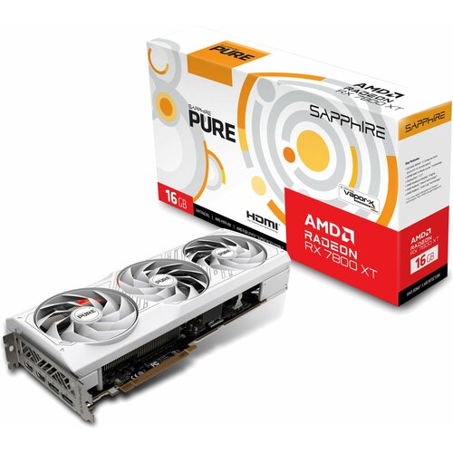 Sapphire AMD Radeon RX 7800XT 11330-03-20G PURE RX 7800 XT GAMING OC 16ГБ