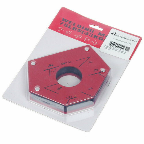 Угольник для сварки Профессионал Т-75 магнитн 6 углов 35 кг 00723 1268₽