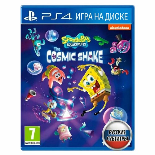 Игра SpongeBob SquarePants: The Cosmic Shake (PlayStation 4, Русские субтитры) spongebob squarepants the cosmic shake ps5 русские субтитры