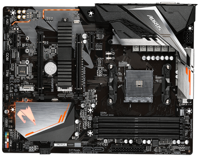 GigaByte Материнская плата B450 AORUS ELITE V2