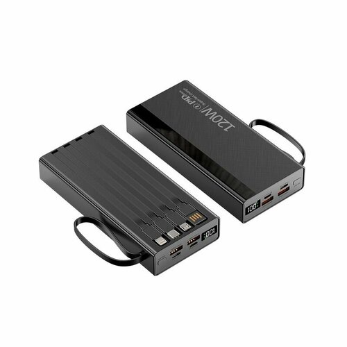 Внешний аккумулятор Power Bank NewWave 30000mAh цвет черный Быстрая зарядка 3458₽