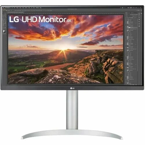 LCD LG 27 27UP850N-W IPS 3840x2160 60Hz 5ms 178178 400cd 12001 10bit8bitFRC HDR10 DisplayHDR400 2xHDMI20 44528₽