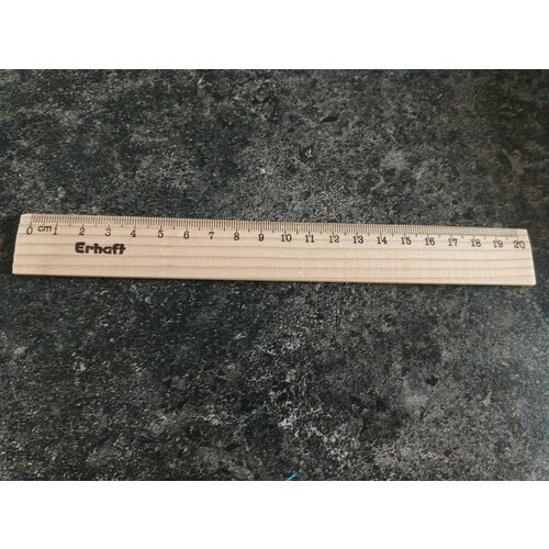 Линейка деревянная 20 см