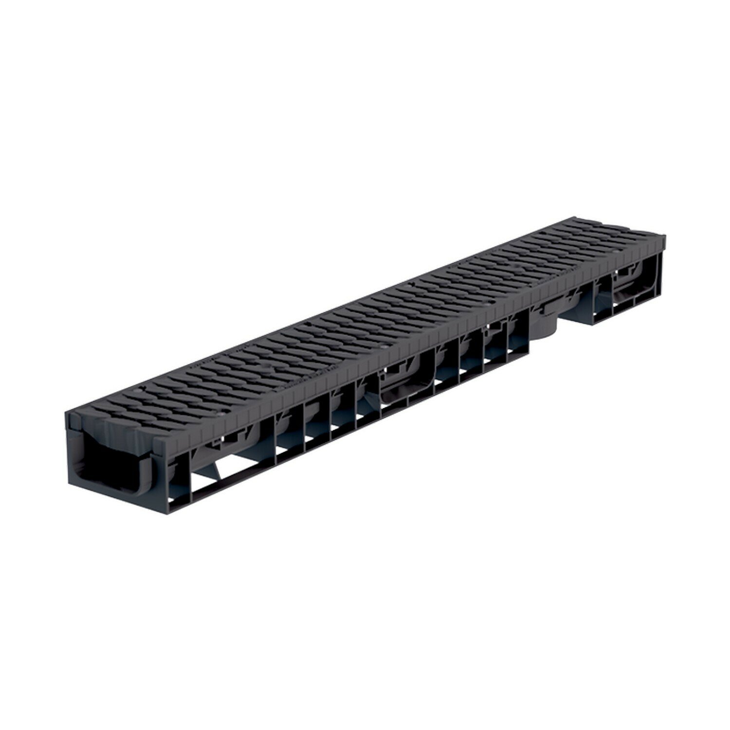Лоток ЛВП Master DN100 H70 B125 1000*148*70 с пластиковой решеткой (комплект) (110701)