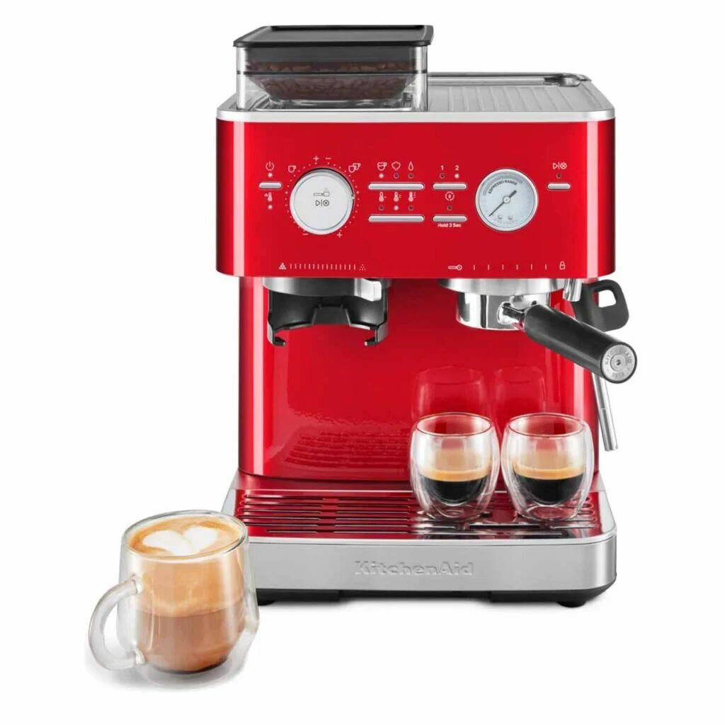 Кофемашина полуавтоматическая KitchenAid 5KES6551ECA карамельное яблоко