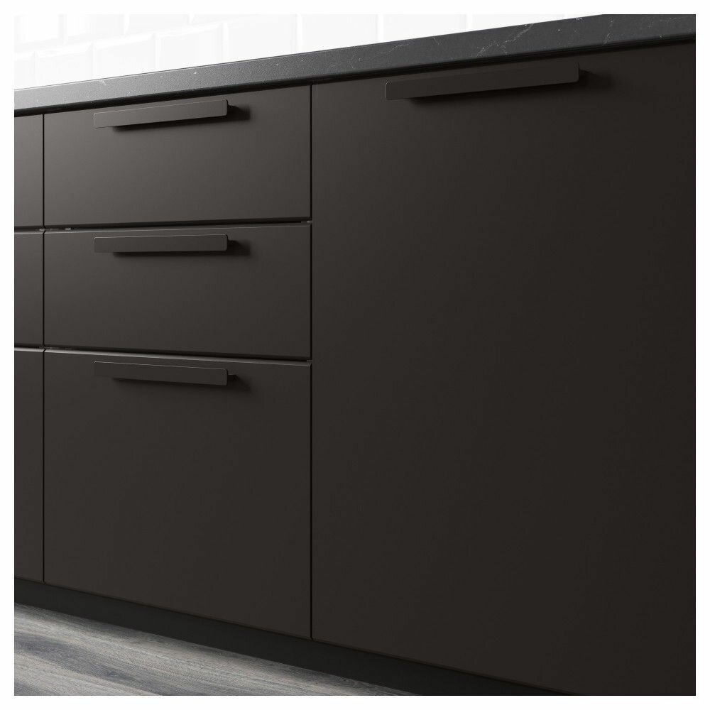 Цоколь кухонный IKEA KUNGSBACKA кунгсбакка 220x8 см антрацит