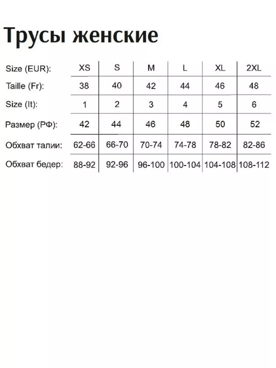 Трусы LUI et ELLE, размер 3/M, голубой — фото 1