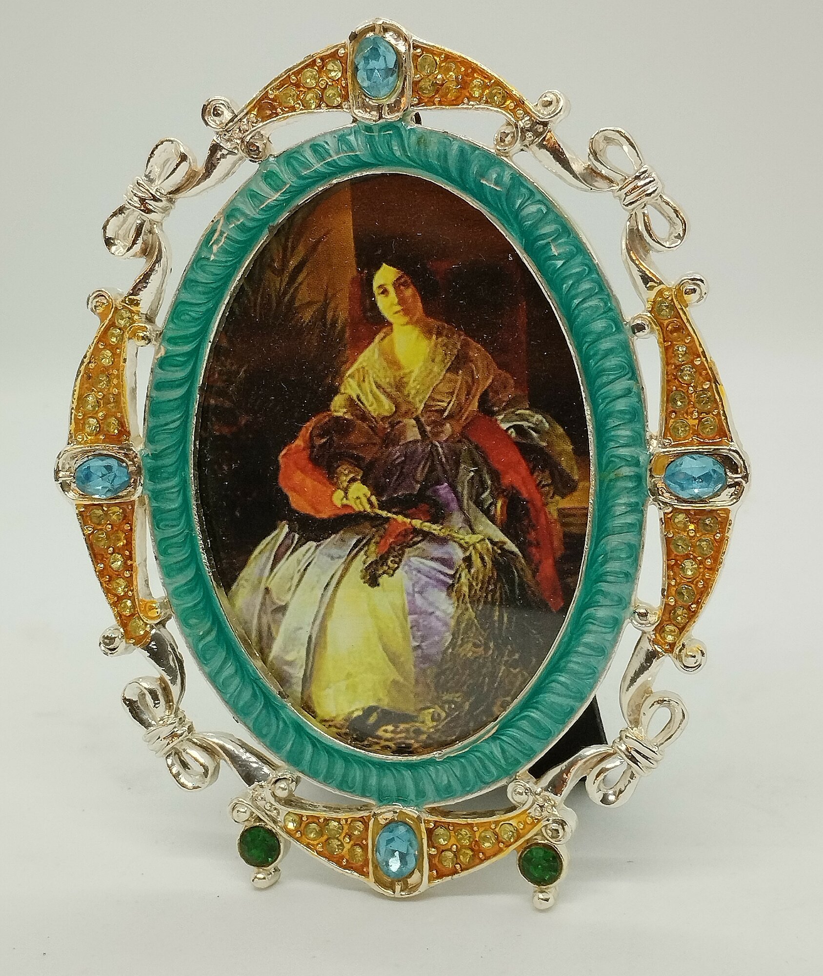 Фоторамка со стразами