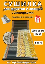 Сушилка инфракрасная для овощей и фруктов 200х50