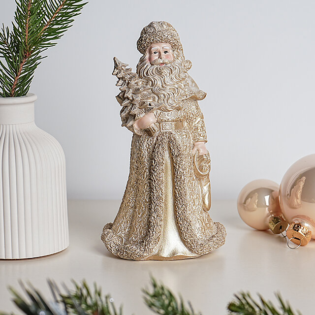 Новогодняя фигурка Санта Клаус - Santo Natale 15 см