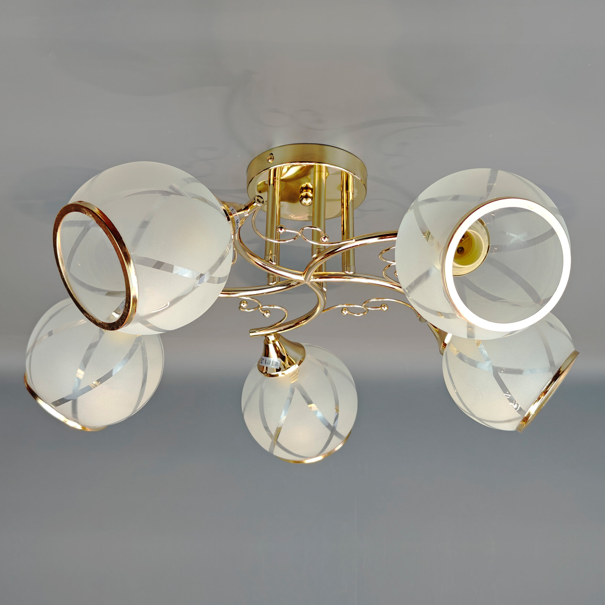 Люстра потолочная светильник подвесной JUPITER LIGHTING N10-3064/5 E27 5х60 Вт