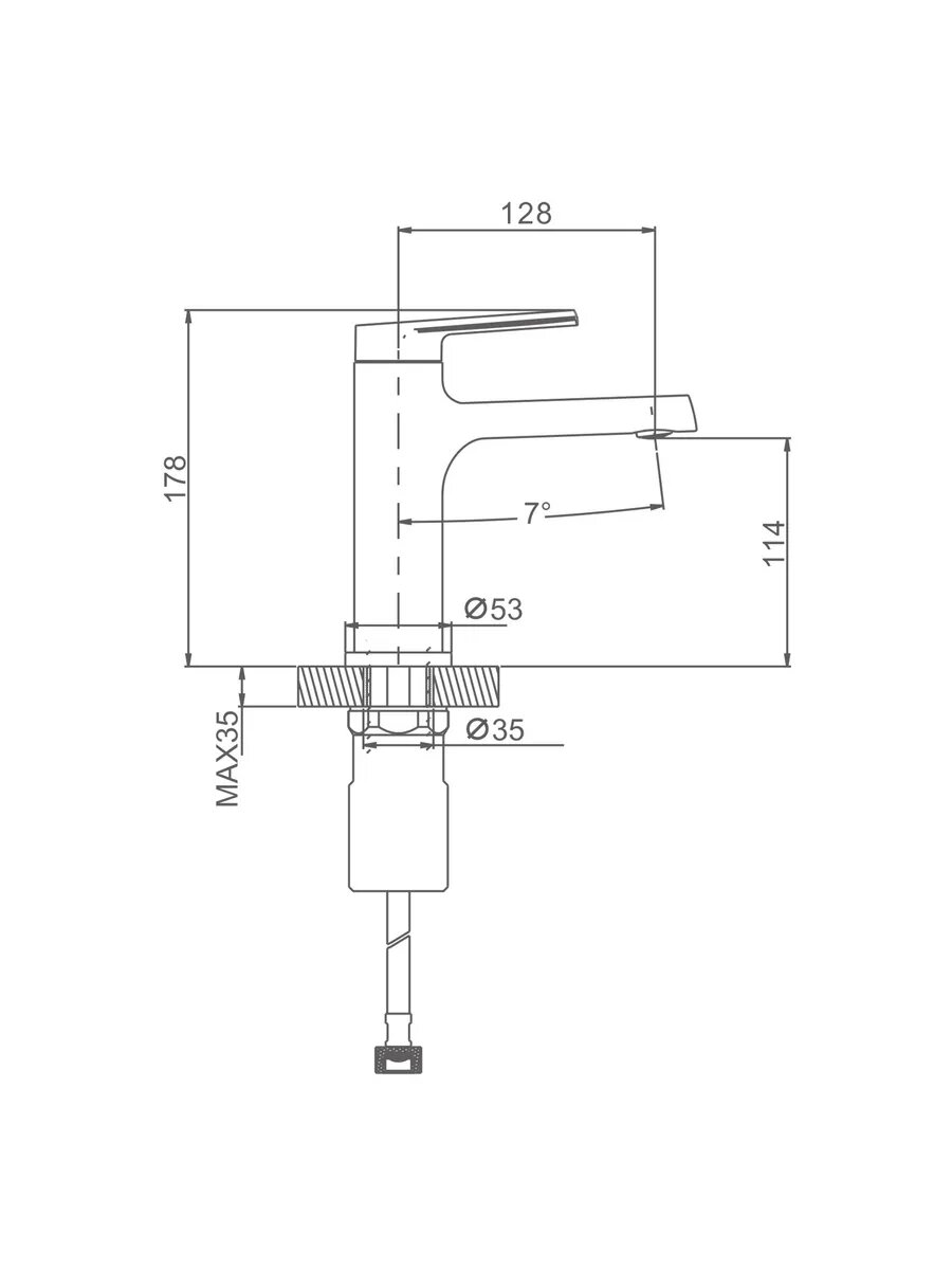 S50.10.06 Смеситель для раковины — фото 1