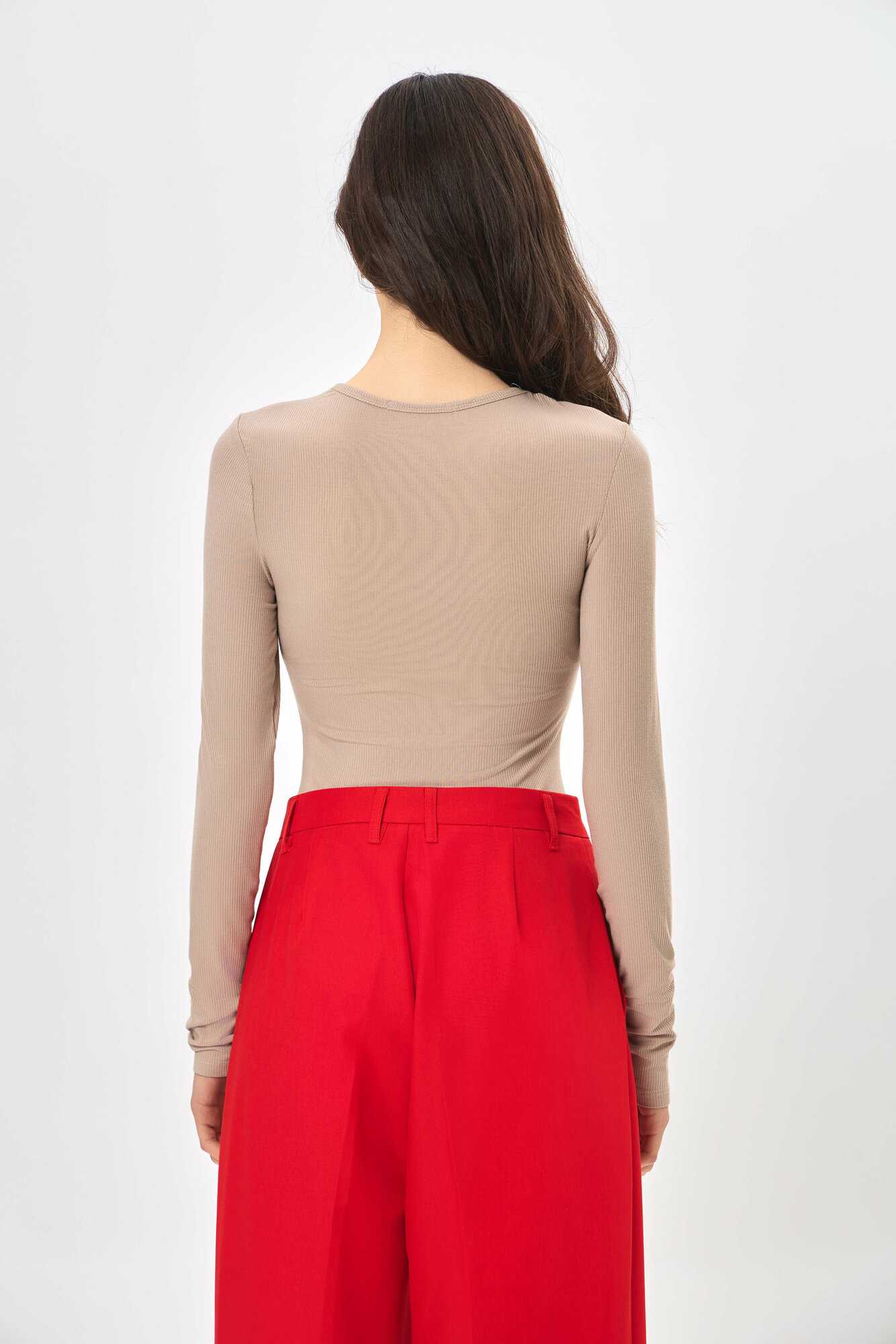 Боди бельевое TERRA PRO, размер L, beige — фото 1