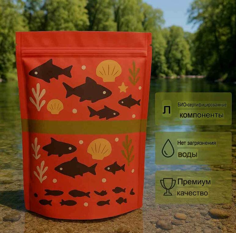 Экструдированный комбикорм для РЫБ