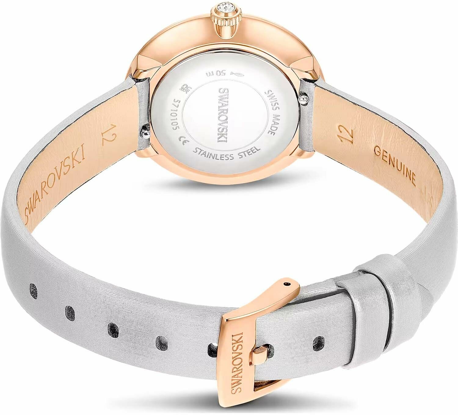 Наручные часы SWAROVSKI, серый, белый — фото 1