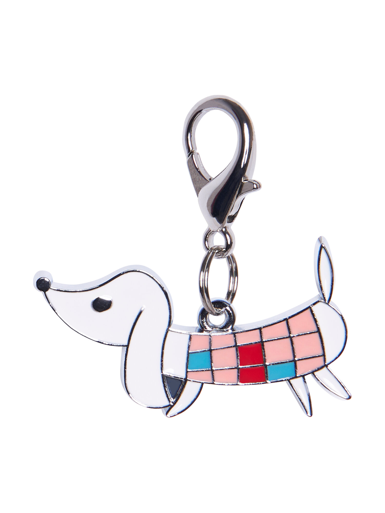 Адресник для собаки на ошейник Zoo One "Силуэт" Такса 35x20 мм с местом для гравировки 19023