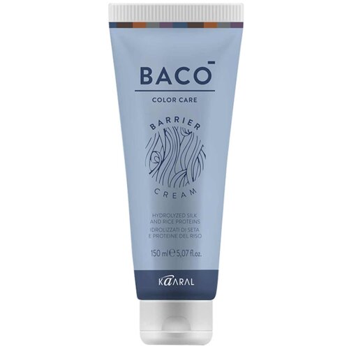 KAARAL BACO POST COLOR BACO Barrier Cream-Защитный крем-барьер с гидролизатами шелка и рисовыми протеинами 150мл