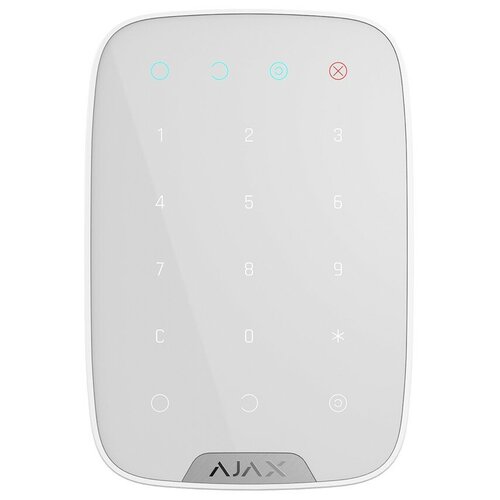 Беспроводная сенсорная клавиатура AJAX Systems KeyPad Jeweller (8706.12.WH1)