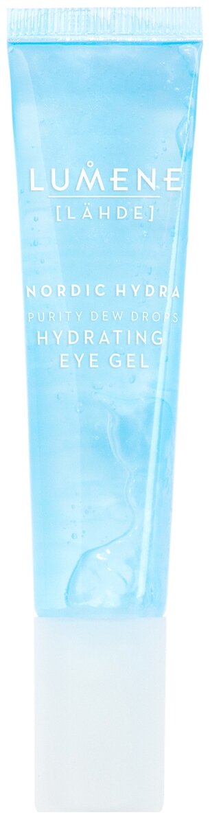 Lumene Гель для кожи вокруг глаз Увлажняющий Lahde Nordic Hydra Purity Dew Drops Hydrating Eye Gel, 15 мл