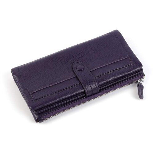 Кошелек , фактура матовая, фиолетовый