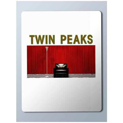 Коврик для мыши с принтом Сериал Твин Пикс Дэвид Линч, Лора Палмер, twin peaks, артхаус - 23731