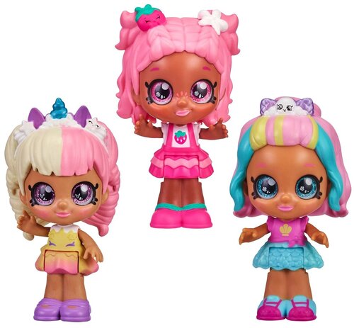 Кинди Кидс Игровой набор 3 мини-куклы ТМ Kindi Kids