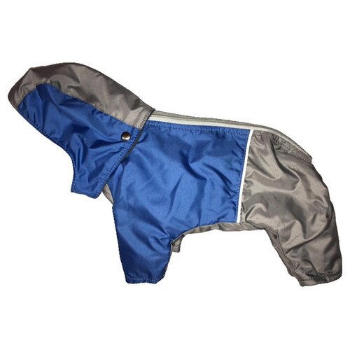 Комбинезон для собак ДОГ мастер двухцветный молния сверху утепленный XXL ПР0038366