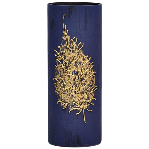 Ваза стеклянная декоративная Яркий штрих 7017/300/sh161.1