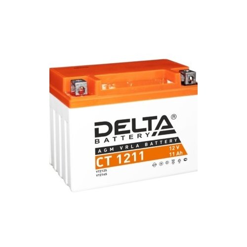 Аккумулятор мото Delta CT 1211 (YTZ12S, YTZ14S)